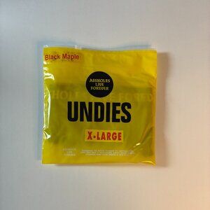 Assholes Live Forever Black Maple Woman's Underwear